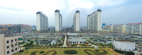 江西最大污水處理廠——南昌朝陽(yáng)污水處理廠二期工程（省、市優(yōu)良工程，獲滕王閣杯）